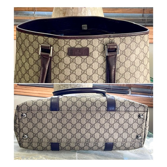 Authentic GUCCI GG Supreme Joy Tote Bag - Picture 8 of 15
